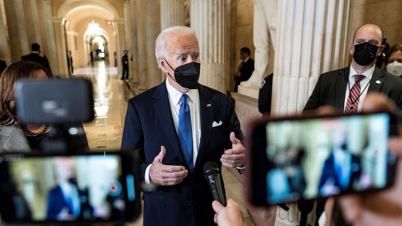 Biden culpa a Trump del asalto al capitolio