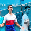 Djokovic, héroe de los antivacunas