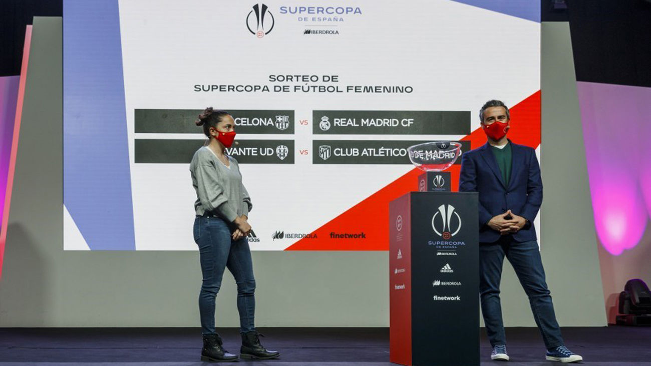 Barça-Real Madrid y Levante-Atlético, en semifinales de la Supercopa femenina
