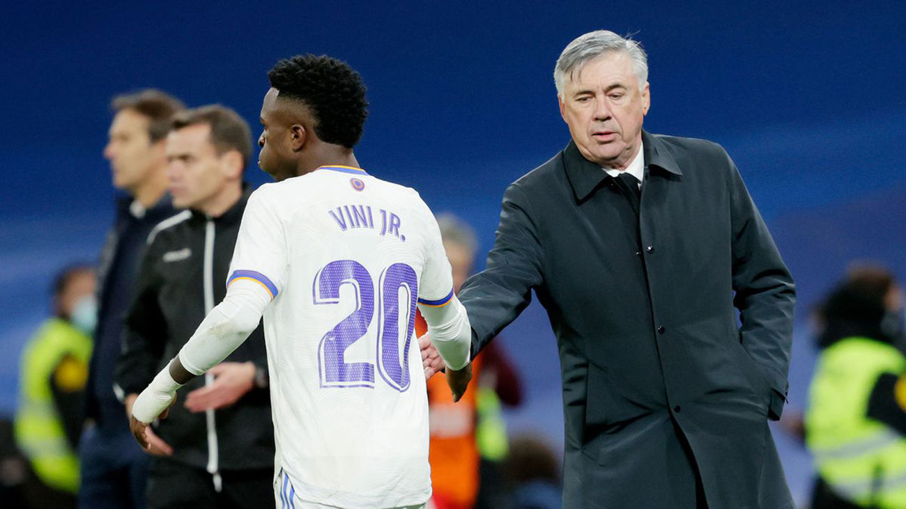 Ancelotti descarta que el Real Madrid sufra 'Vinicius-dependencia'