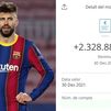 Piqué publica su nómina para desmentir informaciones sobre su salario