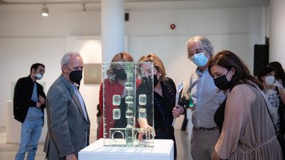 El Museo del Vidrio de Alcorcón estrena el año con el escultor Mario Valdés