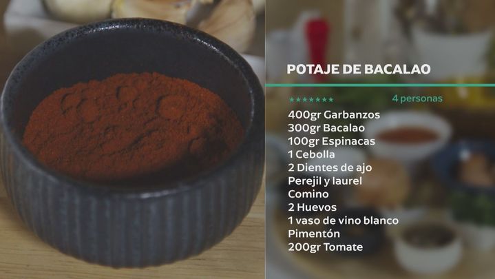 Receta de potaje de bacalao