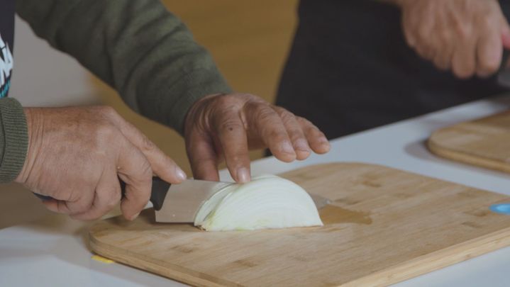 Receta de albóndigas en salsa de cebolla