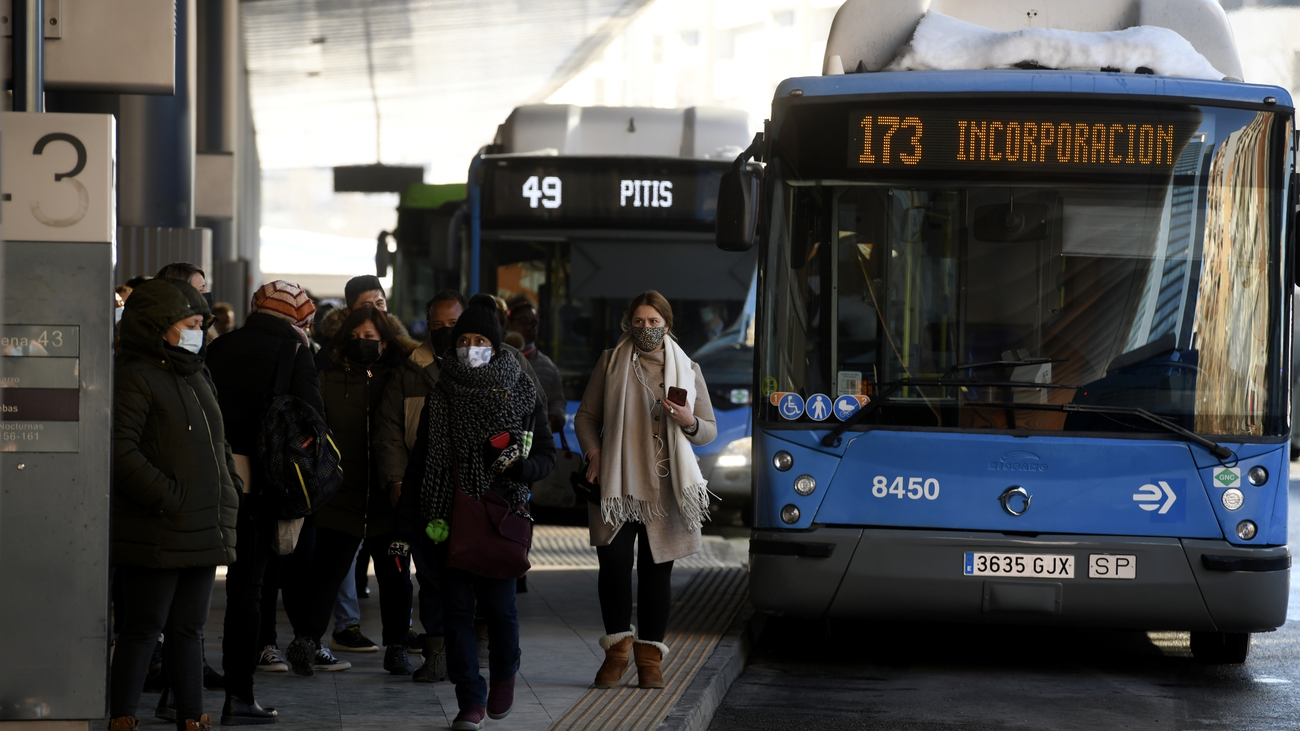 Los autobuses de la EMT en Madrid serán gratis este lunes y martes
