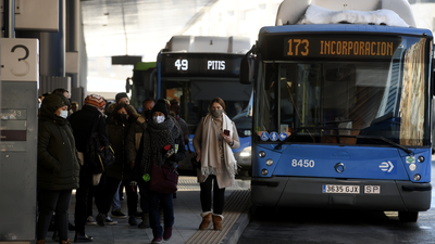 Los autobuses de la EMT en Madrid serán gratis este lunes y martes