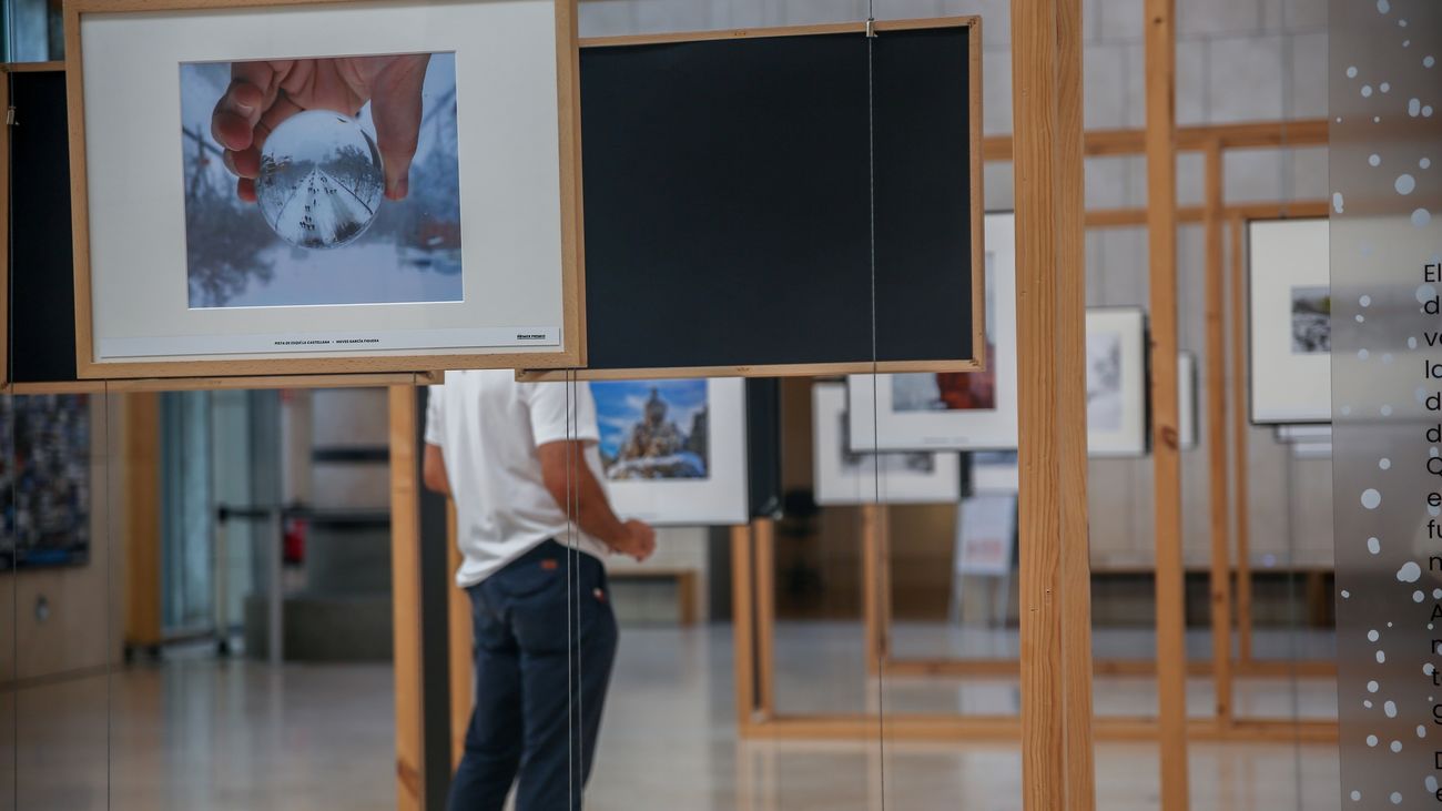 Las mejores fotografías de 'Filomena' se exponen en el Museo de Historia de Madrid
