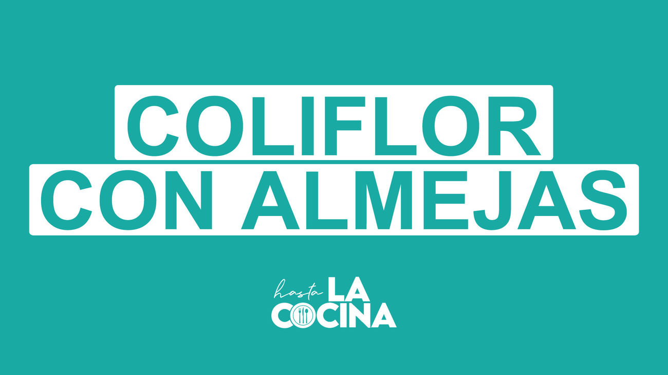 Receta de coliflor con almejas