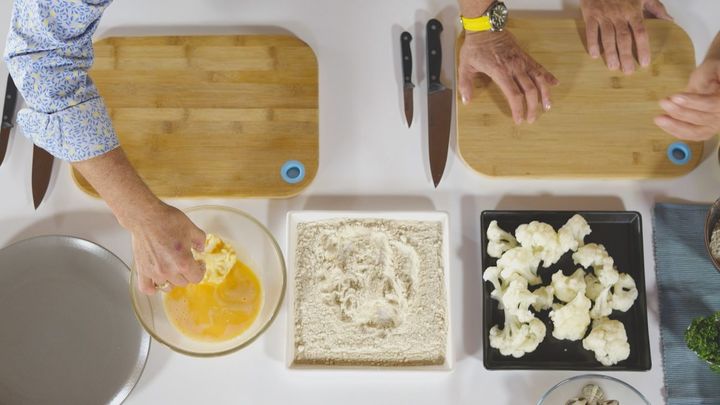 Receta de coliflor con almejas