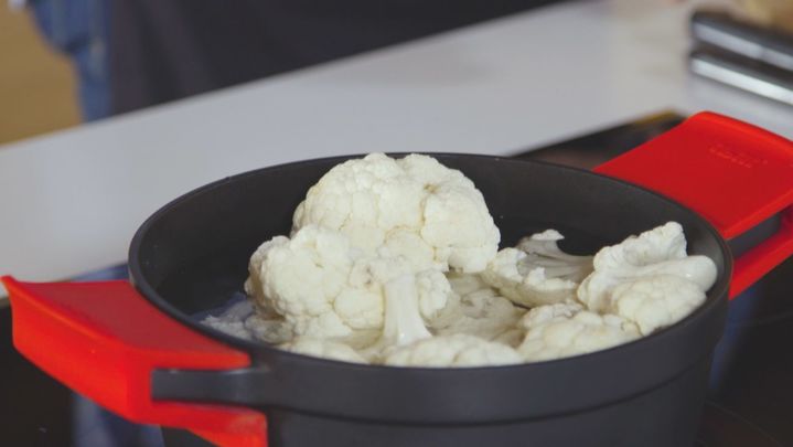 Receta de coliflor con almejas