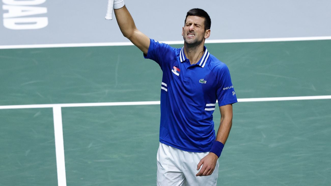 El tenista Novak Djokovic