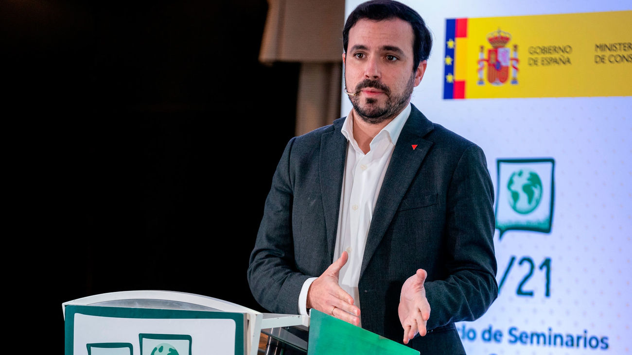 El ministro de Consumo, Alberto Garzón