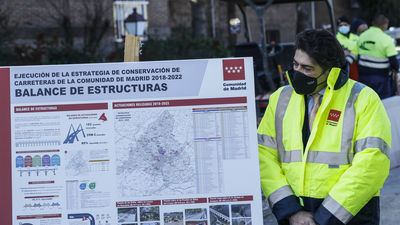 La Comunidad de Madrid ha reparado ya 105 puentes y estructuras en carreteras regionales entre 2019 y 2021