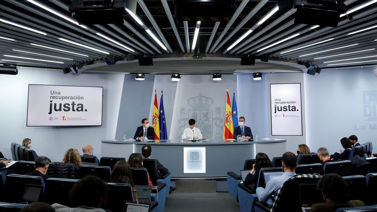 Rueda de prensa de Consejo de Ministros