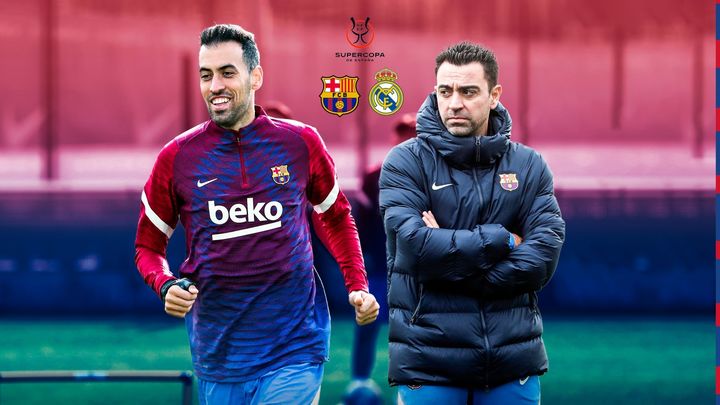 Busquets y Xavi / FC BARCELONA