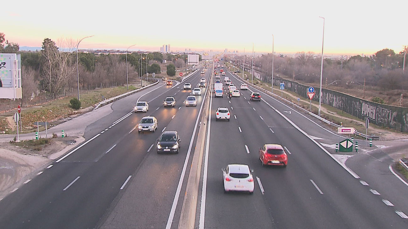 Madrid registra un 20% menos de tráfico en hora punta por las bajas laborales y la vuelta al teletrabajo