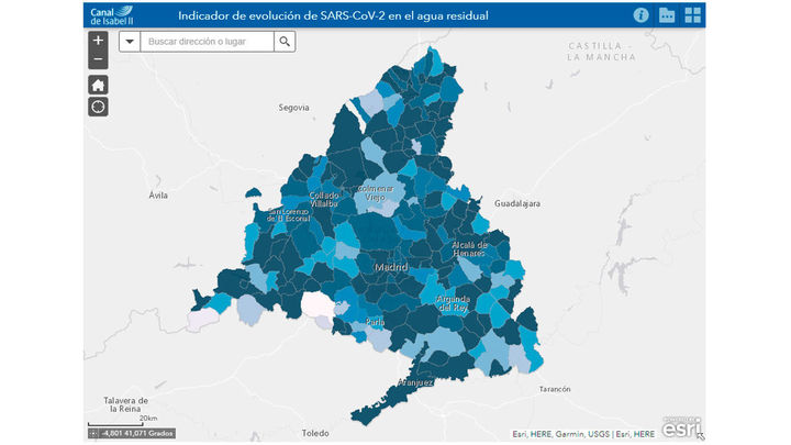 Evolución del Covid  a través del sistema Vigía de la Comunidad de Madrid. Semana del 12 de enero de 2022 / Comunidad de Madrid
