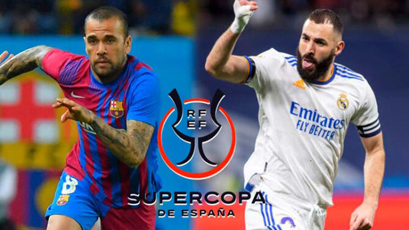 El Real Madrid y el  Barça abren la Supercopa de España