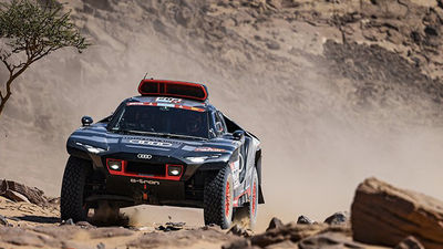 Sainz, segundo tras Peterhansel en la décima etapa