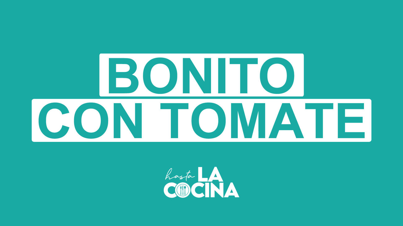 Receta de bonito con tomate