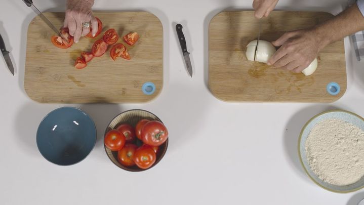 Receta de bonito con tomate