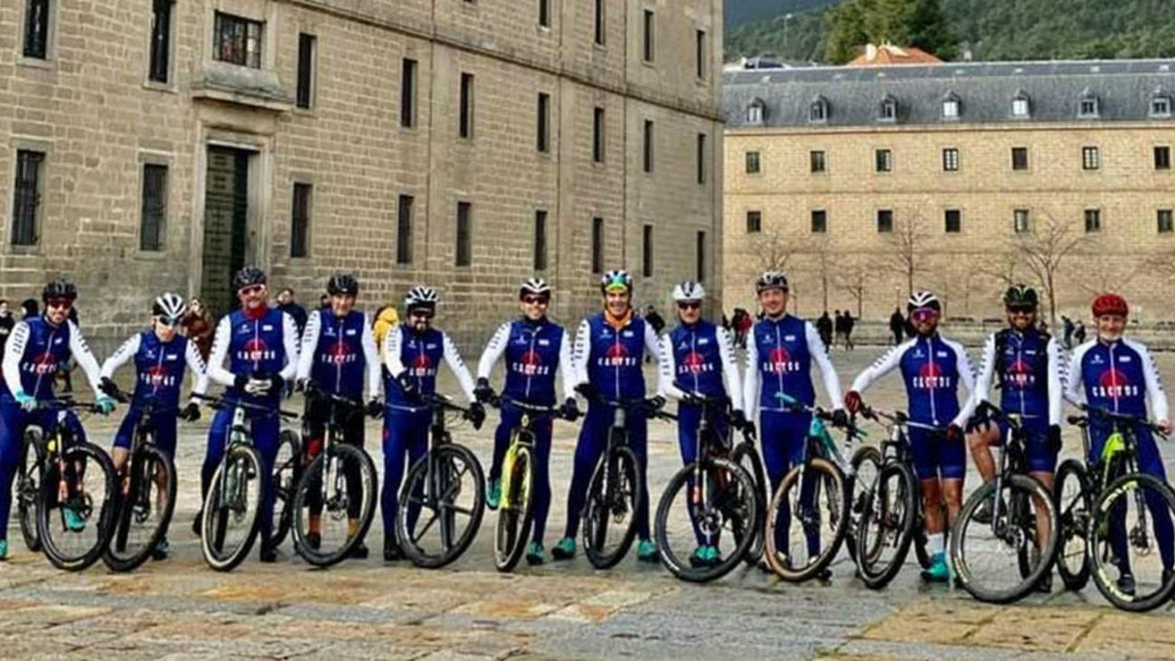 A escena el equipo madrileño de BTT Factory Cactus Team