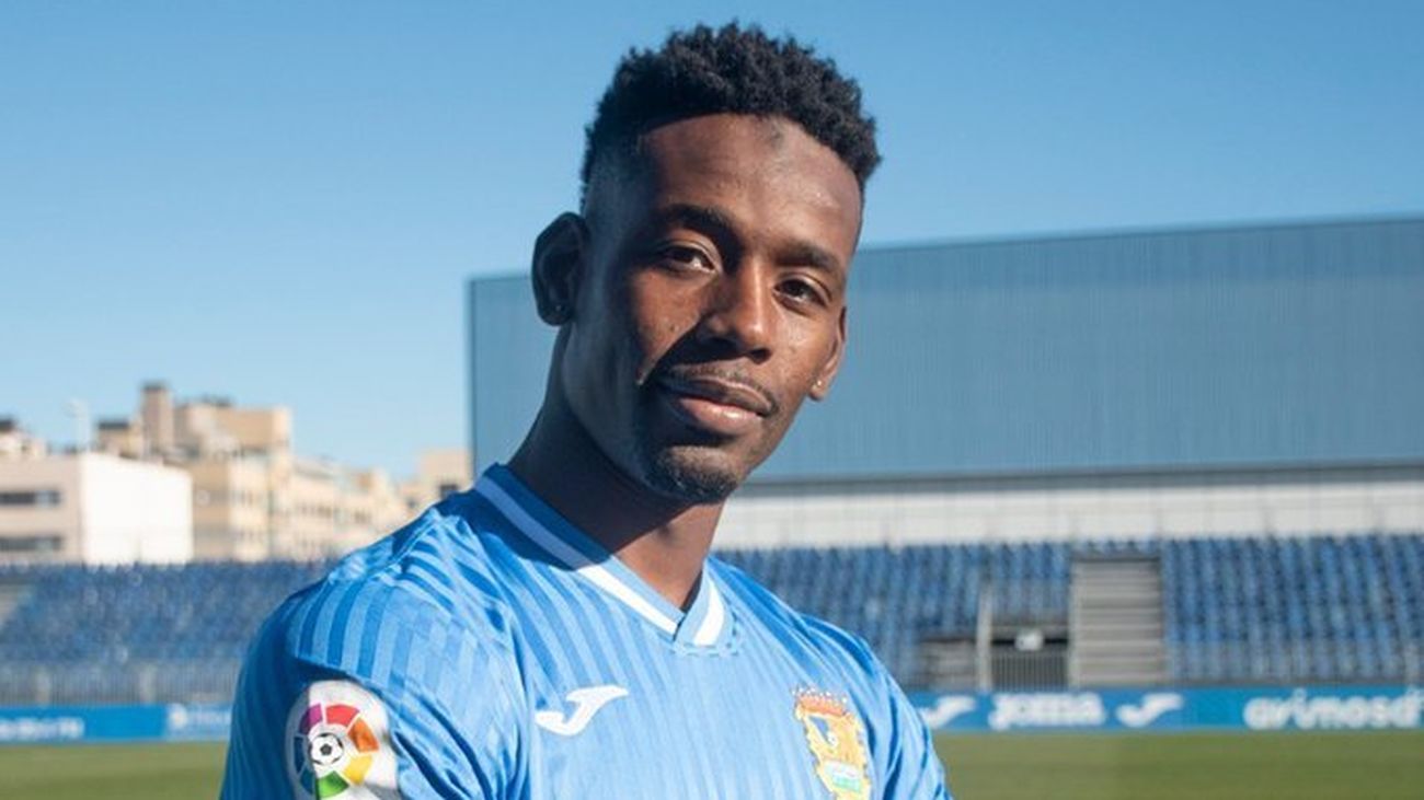 Bouldini, presentado en el Fuenlabrada: "Vengo a dar lo mejor para el club"