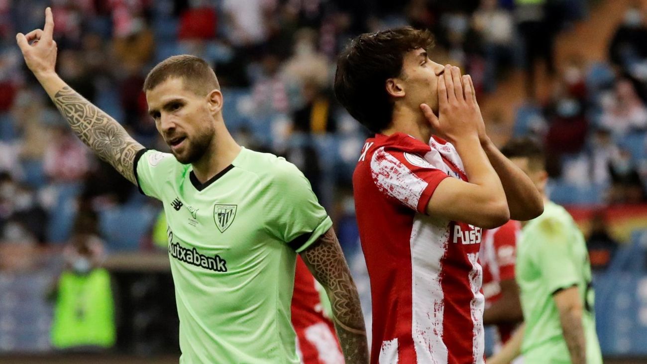 1-2. Un gris Atlético, apeado por el Athletic de la final de la Supercopa