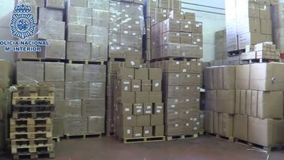 Confiscan en Cobo Calleja y Pinto más de 180.000 test de antígenos sin los permisos oportunos