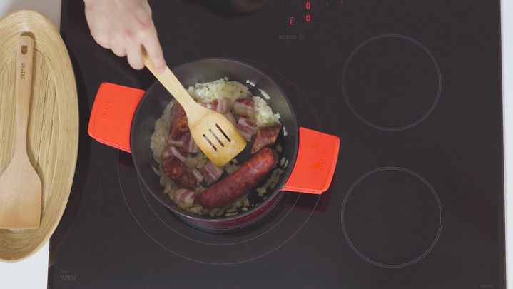 Receta de lentejas con tripera