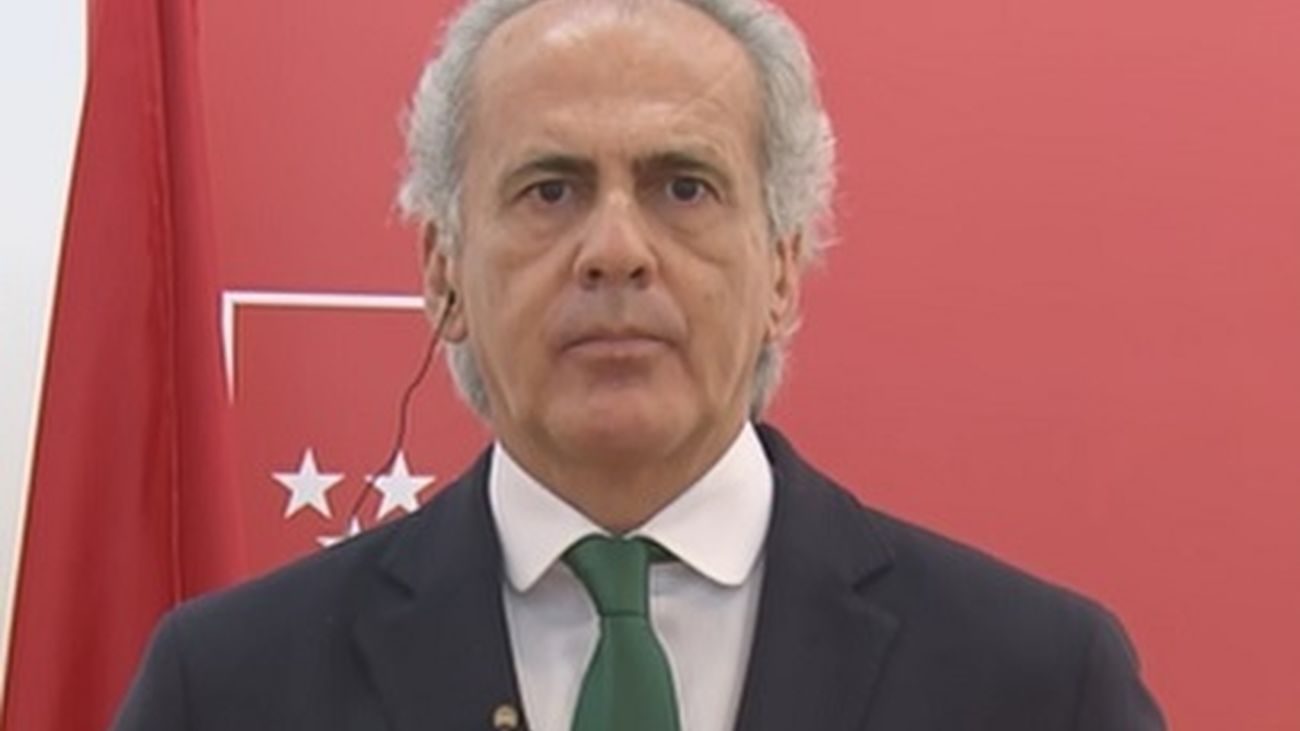 Enrique Ruiz Escudero, consejero de Sanidad