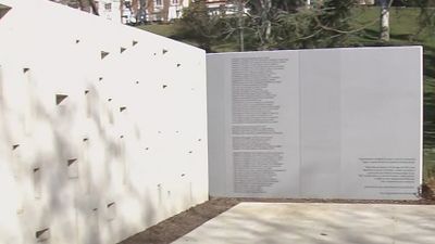 Un monumento recuerda en Madrid a los 62 militares muertos en el accidente del Yak-42
