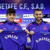 Mayoral y Villar: "Venimos a ayudar al Getafe y el Getafe nos ha ayudado a nosotros"