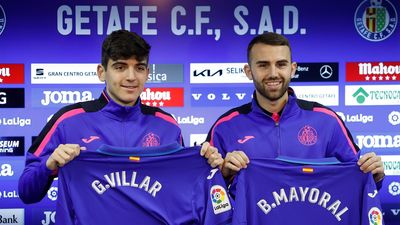 Mayoral y Villar: "Venimos a ayudar al Getafe y el Getafe nos ha ayudado a nosotros"
