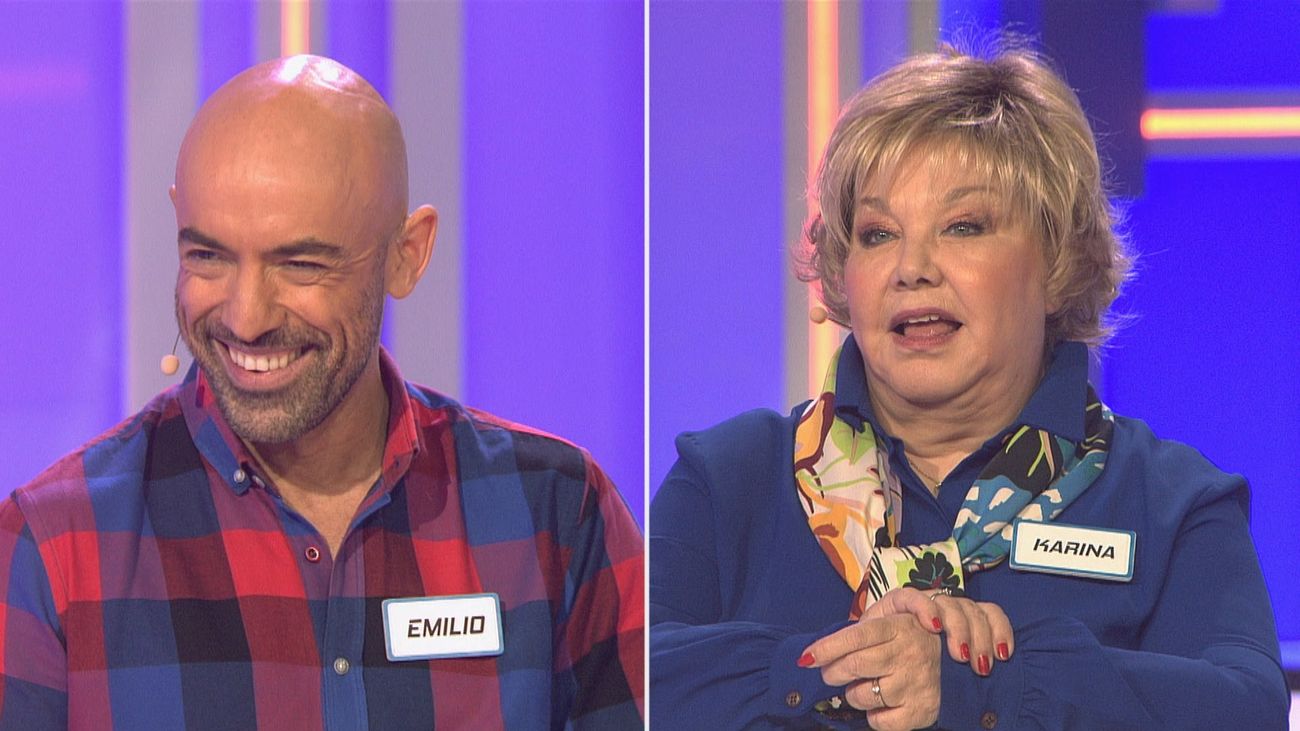 Bailes, risas y humor: El divertido duelo entre Karina y Emilio Pineda