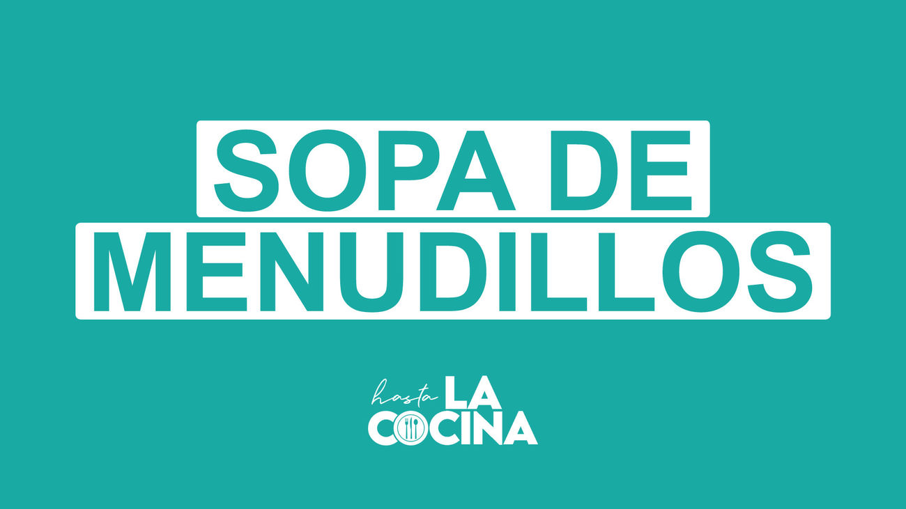 Receta de sopa de menudillos
