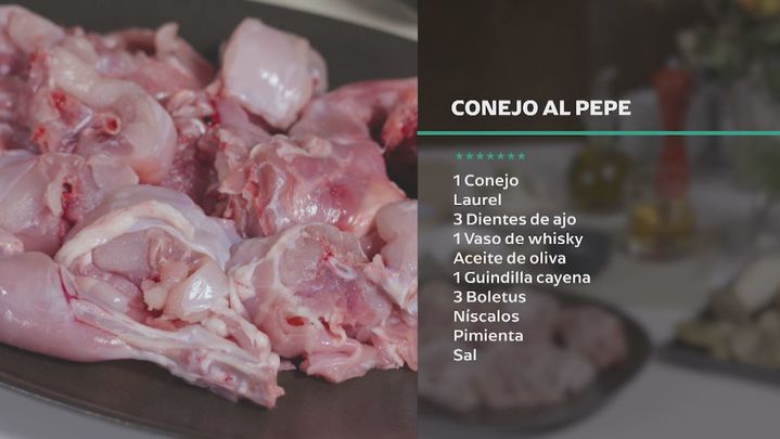 Receta de conejo al Pepe