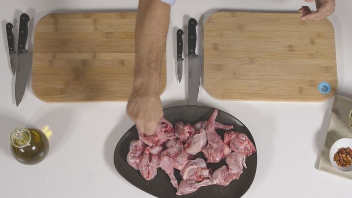 Receta de conejo al Pepe