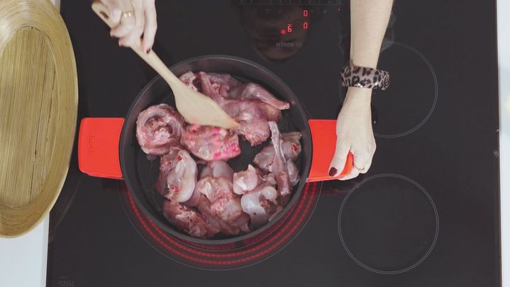 Receta de conejo al Pepe