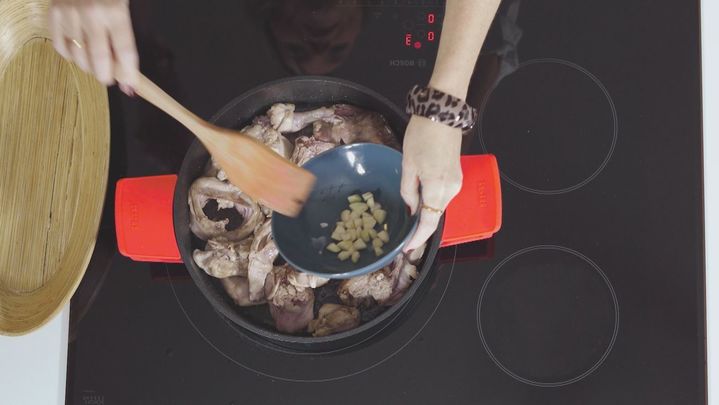 Receta de conejo al Pepe