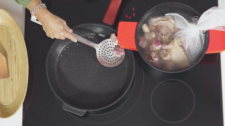 Receta de sopa de menudillos al aprovechamiento