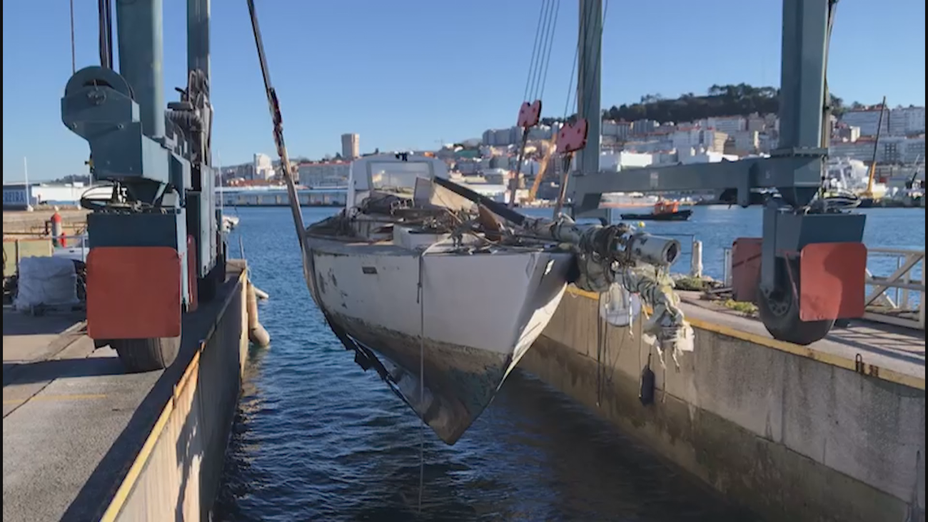 Un vecino de Guadarrama compra un exnarco-velero para reformarlo y dar la vuelta el mundo