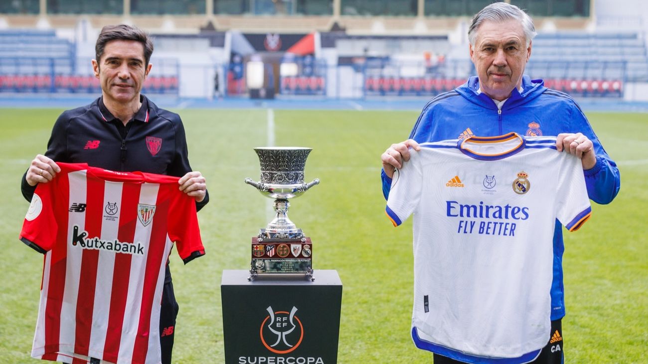 Marcelino y Ancelotti