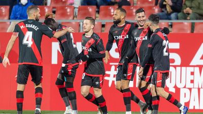 1-2. El Rayo remonta frente al Girona y jugará los cuartos de final de la Copa