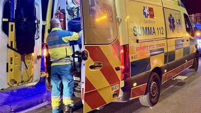 Un hombre herido grave y dos potencialmente graves en accidente en Leganés