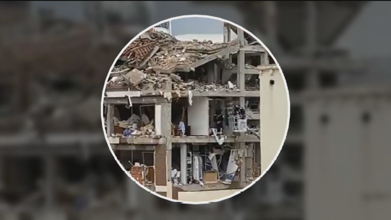 La parroquia Virgen de la Paloma sigue en fase de "desescombro" un año después de la explosión de la Calle Toledo