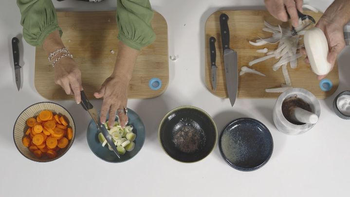Receta de sopa de menudillos al aprovechamiento