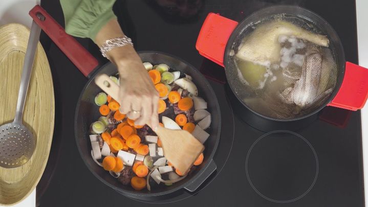 Receta de sopa de menudillos al aprovechamiento