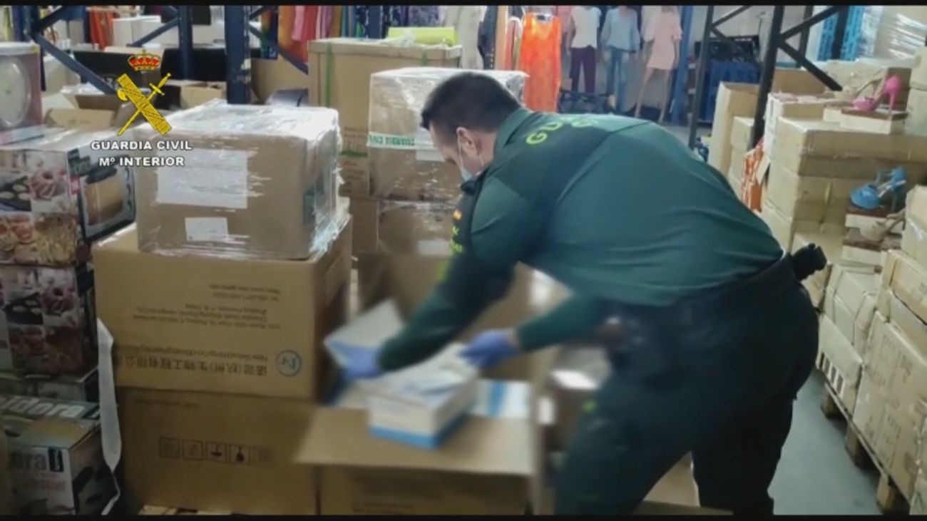 Intervenidos en Madrid  6.420 test de antígenos que no cumplían las normas sanitarias