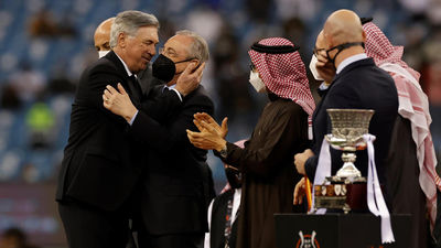 Ancelotti: "El título  de la Supercopa es un impulso para seguir"